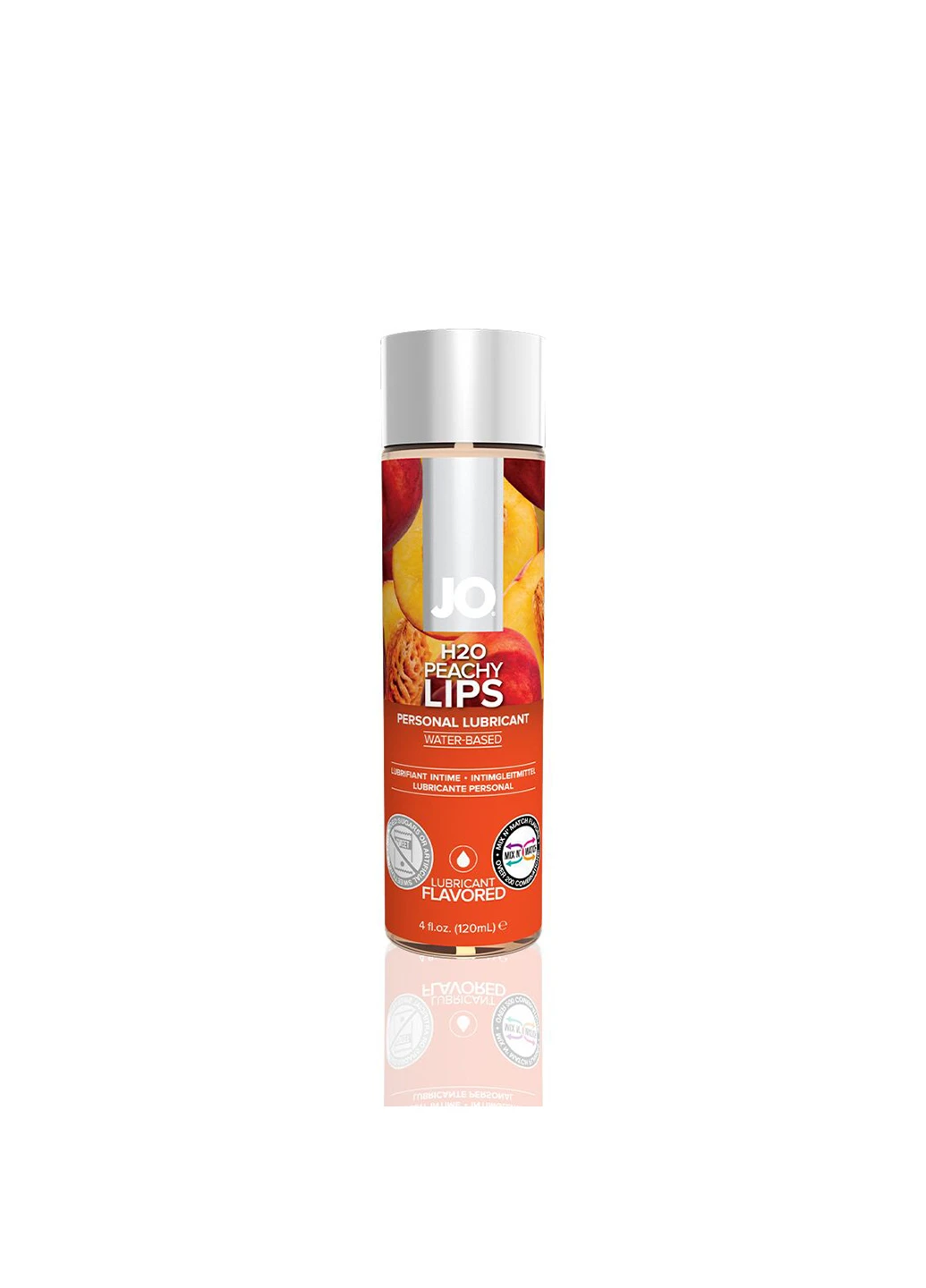 Масло на водній основі H2O - Peachy Lips (120 мл) без цукру, рослинний гліцерин System JO (254151959)
