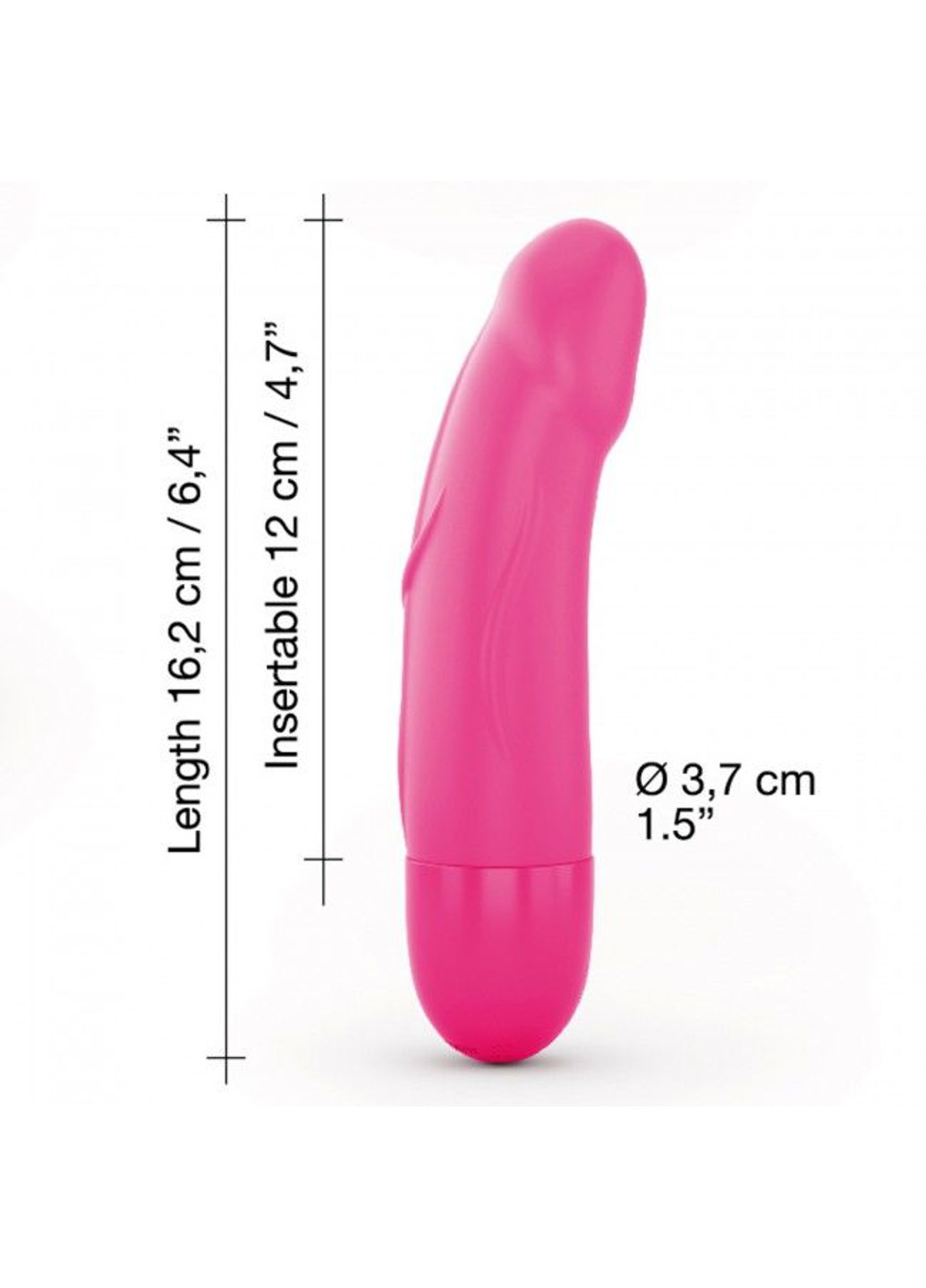 Вібратор Real Vibration S Magenta 2.0 Dorcel (252297468)