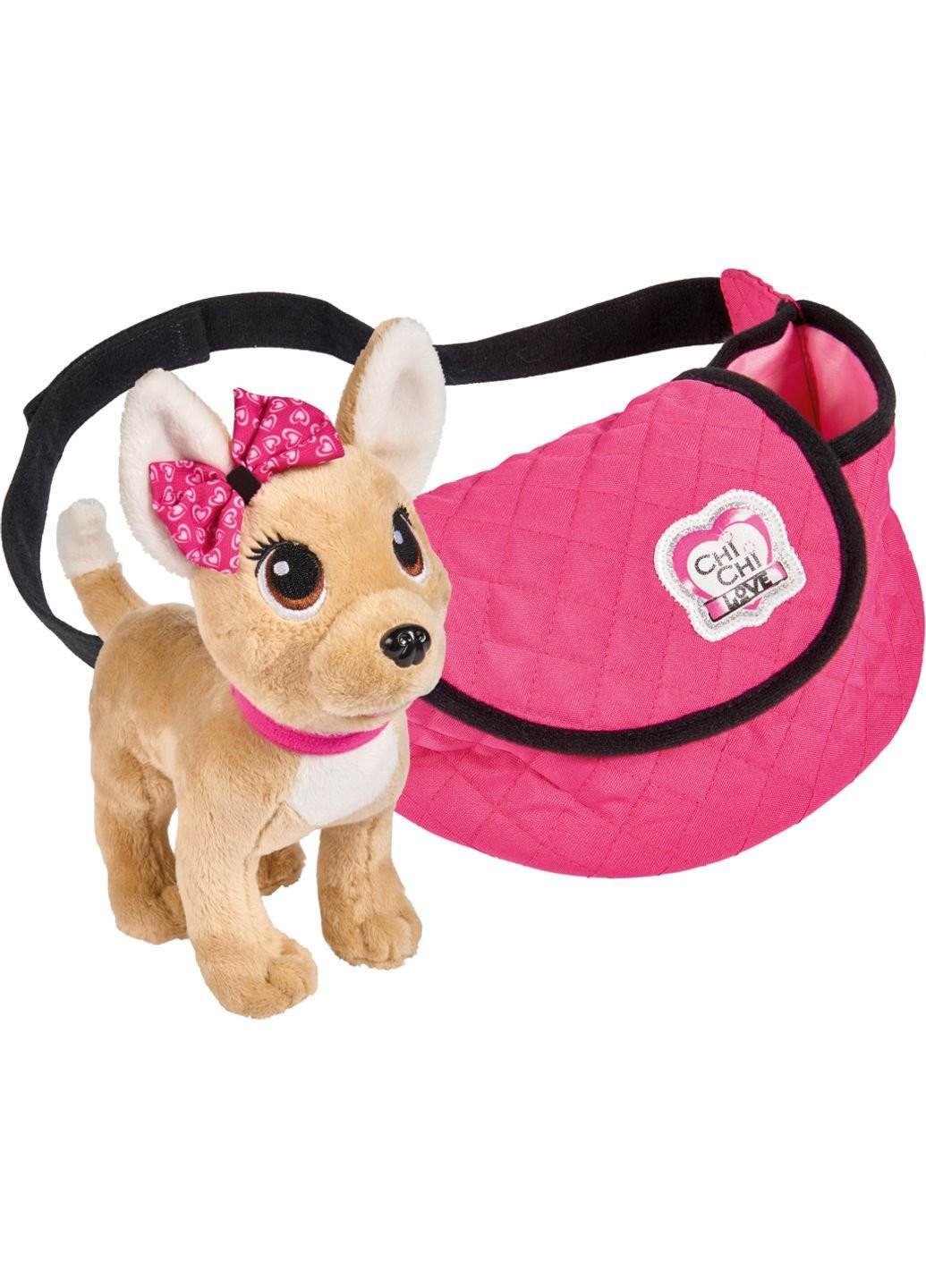 Мягкая игрушка Чихуахуа Фэшн Стрит с сумочкой 20 см Chi Chi Love (252242937)