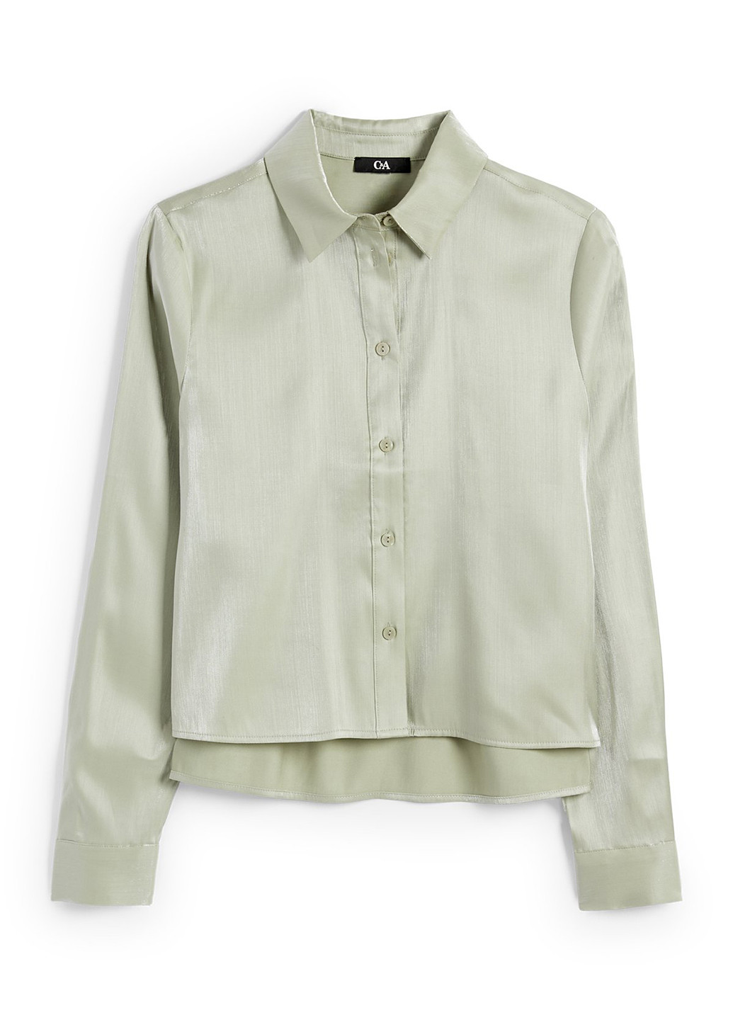 Оливковая блуза C&A