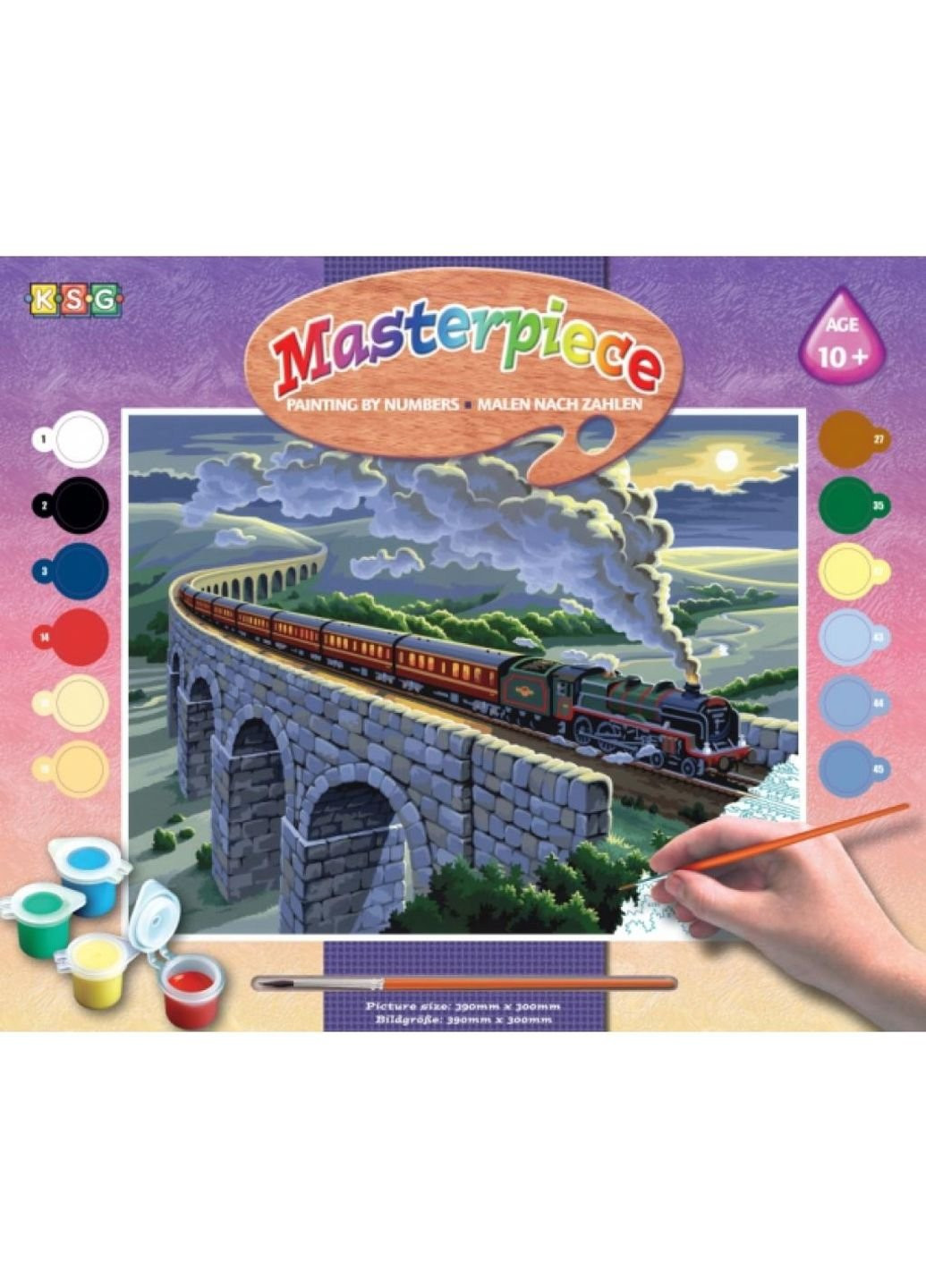 Набор для творчества PAINTING BY NUMBERS SENIOR Overnight Sleeper (SA0428) Sequin Art (254068029)