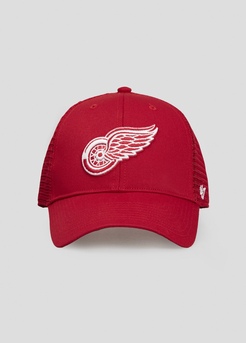 Бордовая кепка Detroit Red Wings Red Branson 47 Brand (253563831)