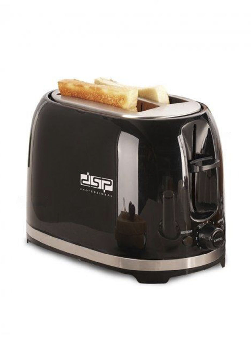 Тостер, електричний горизонтальний автоматичний для хліба 850W на 2 тости DSP (253520005)