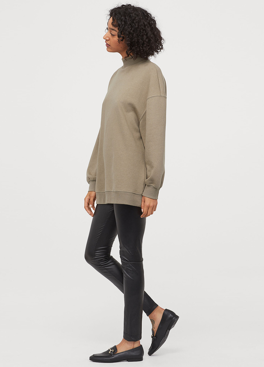 Черные лосини,чорний, H&M