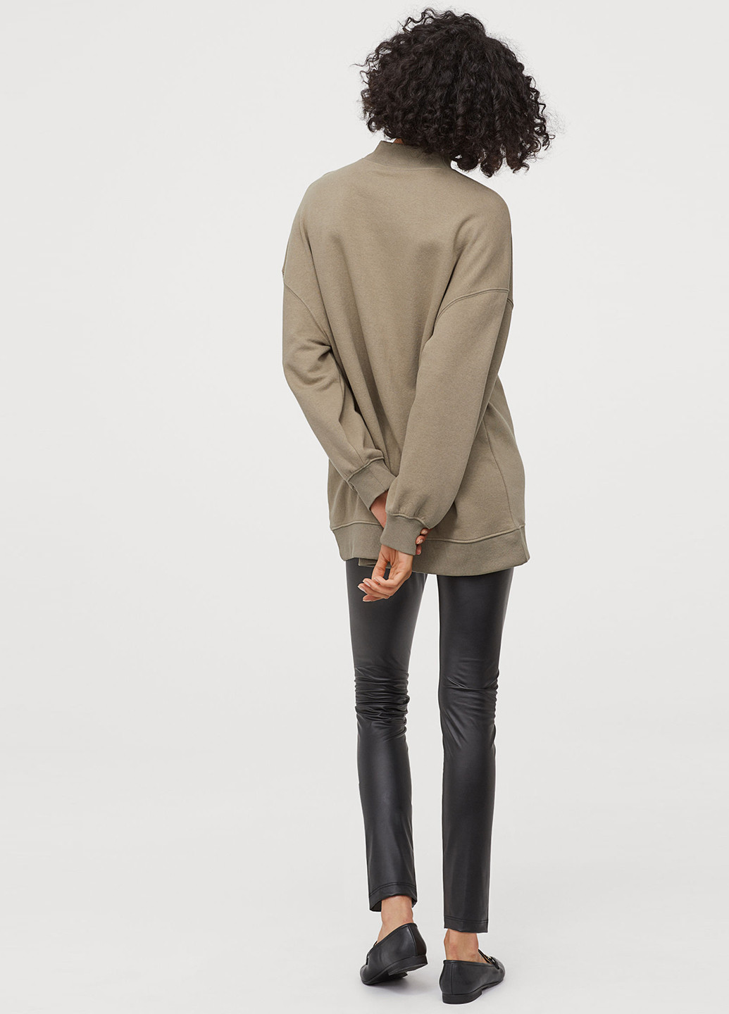 Черные лосини,чорний, H&M