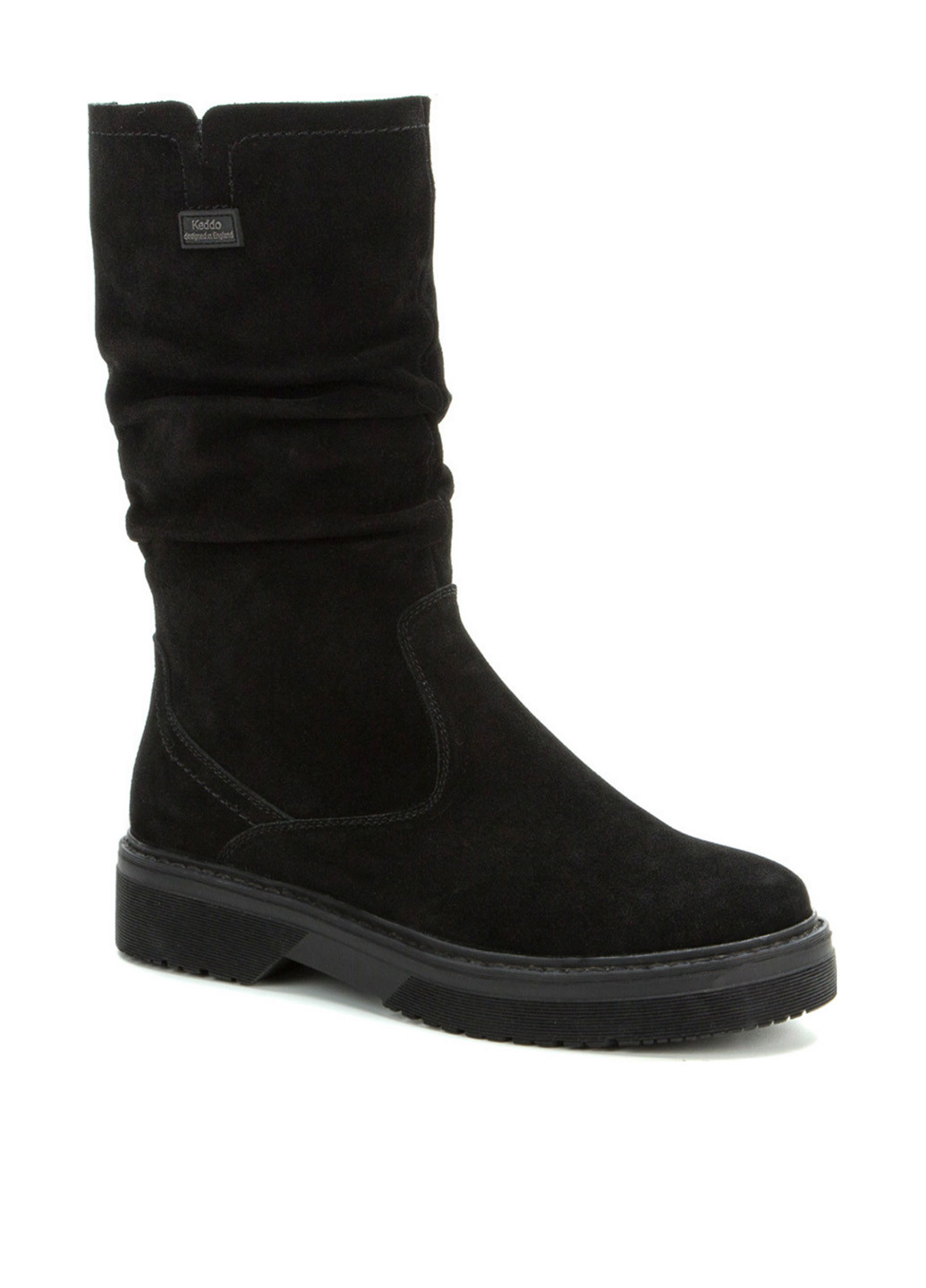 Черные зимние полусапоги Keddo
