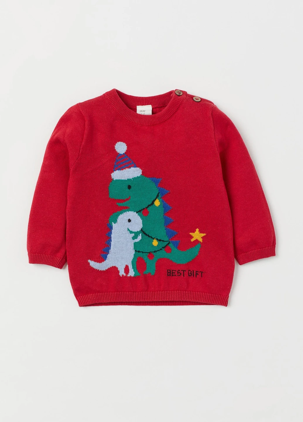 Красный демисезонный джемпер H&M