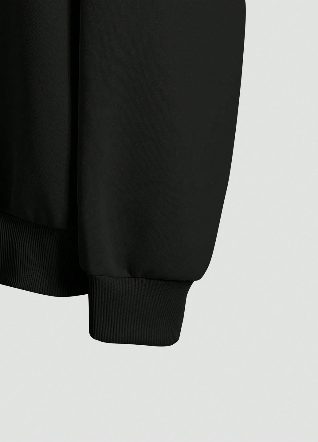 Чорний світшот SHEIN новорічний без декору (352938567)