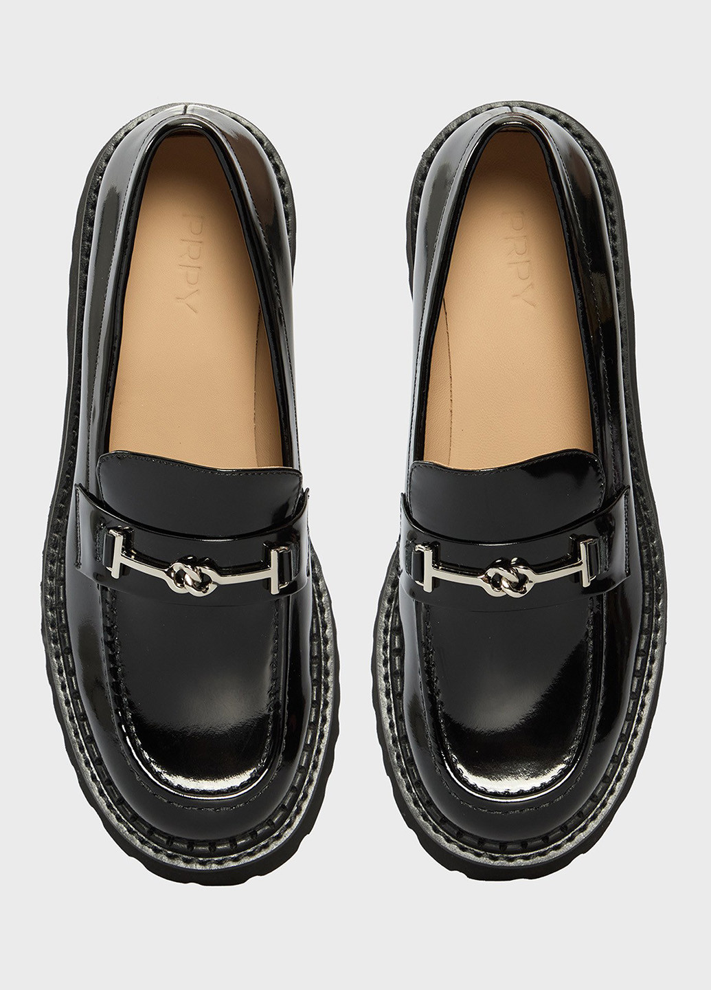 PRPY Туфли лоферы черный з натуральная кожа, китай — демисезон (361270811)