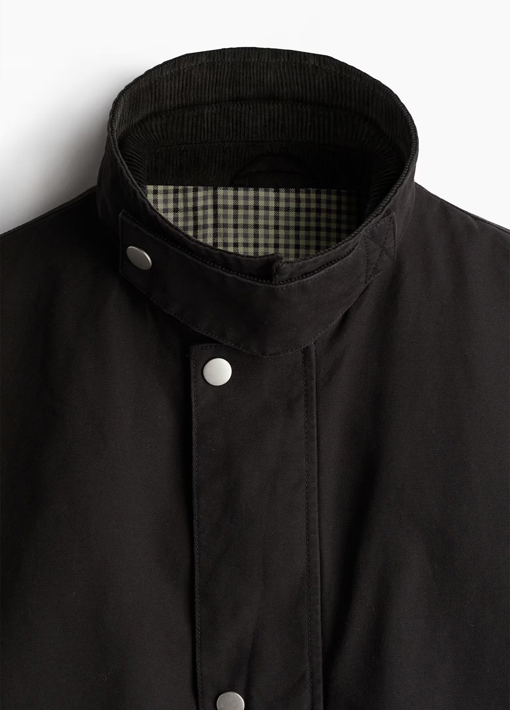 Темно-коричневая демисезонная куртка H&M