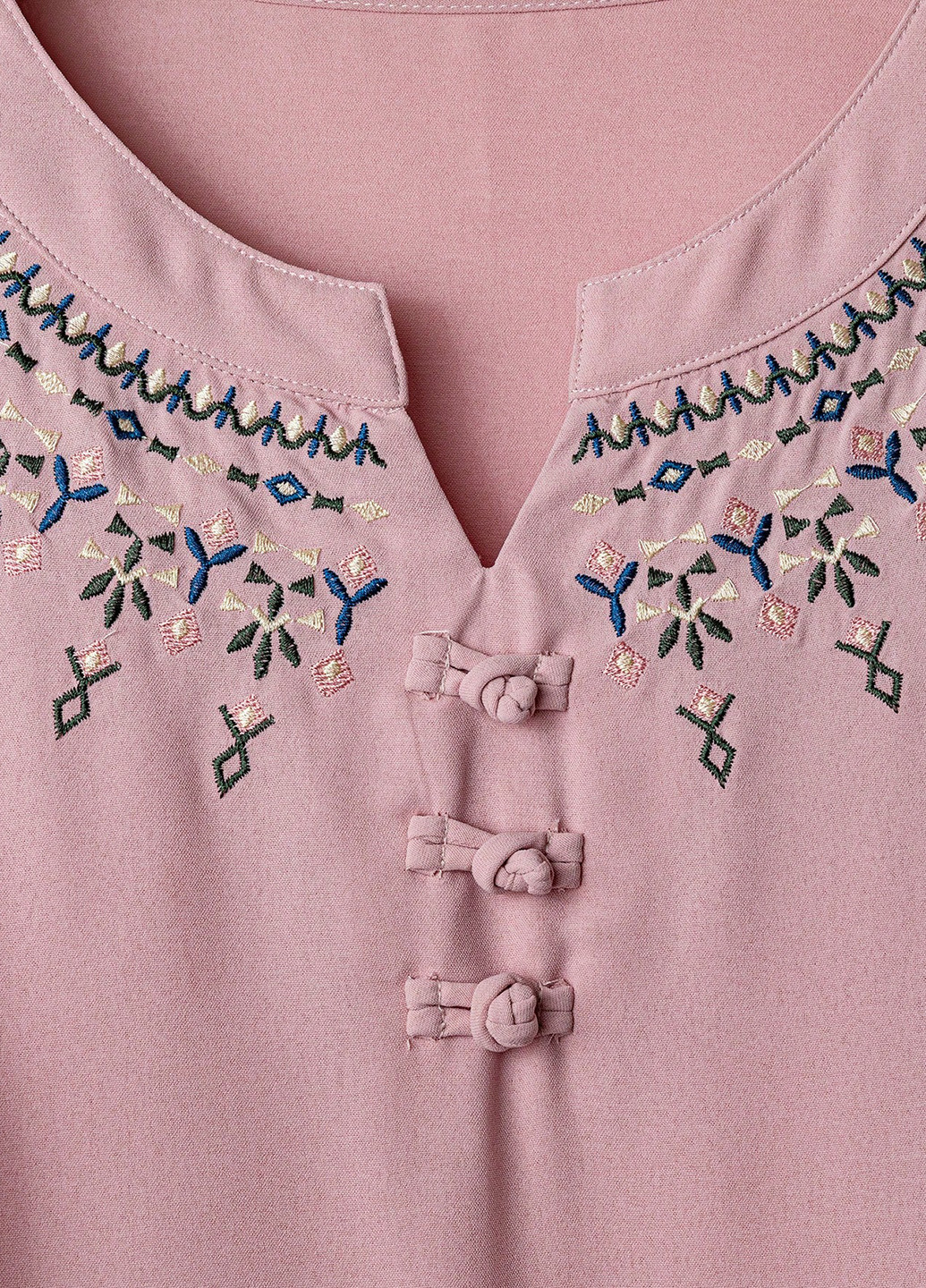 Комбінований літній комплект (блуза, штани) SHEIN