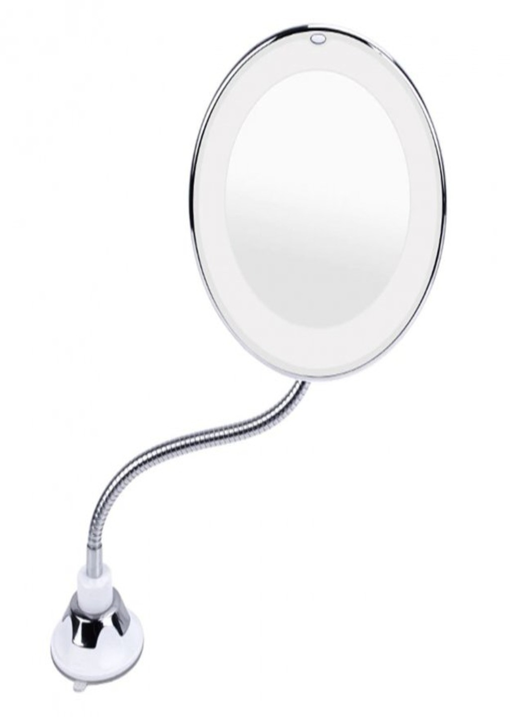 Зеркало для бритья, макияжа с держателем, LED подсветка, 10Х увеличение Flexible Art (253203445)