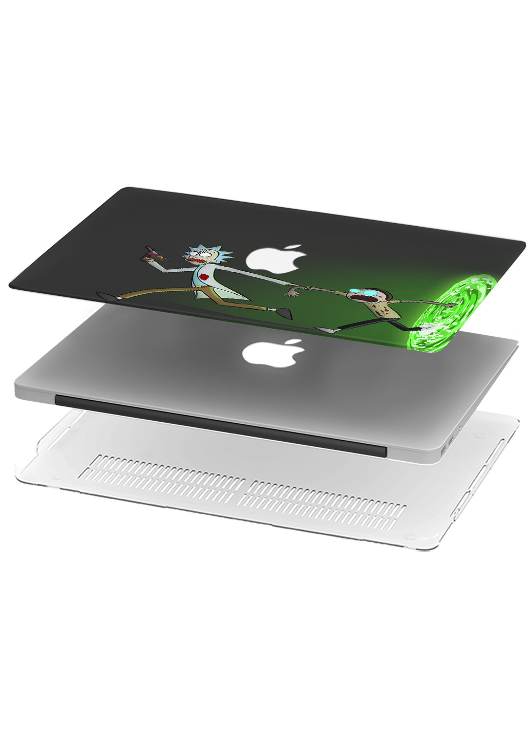 Чохол пластиковий для Apple MacBook Air 13 A1466 / A1369 Рік і Морті (Rick and Morty) (6351-1670) MobiPrint (218539495)