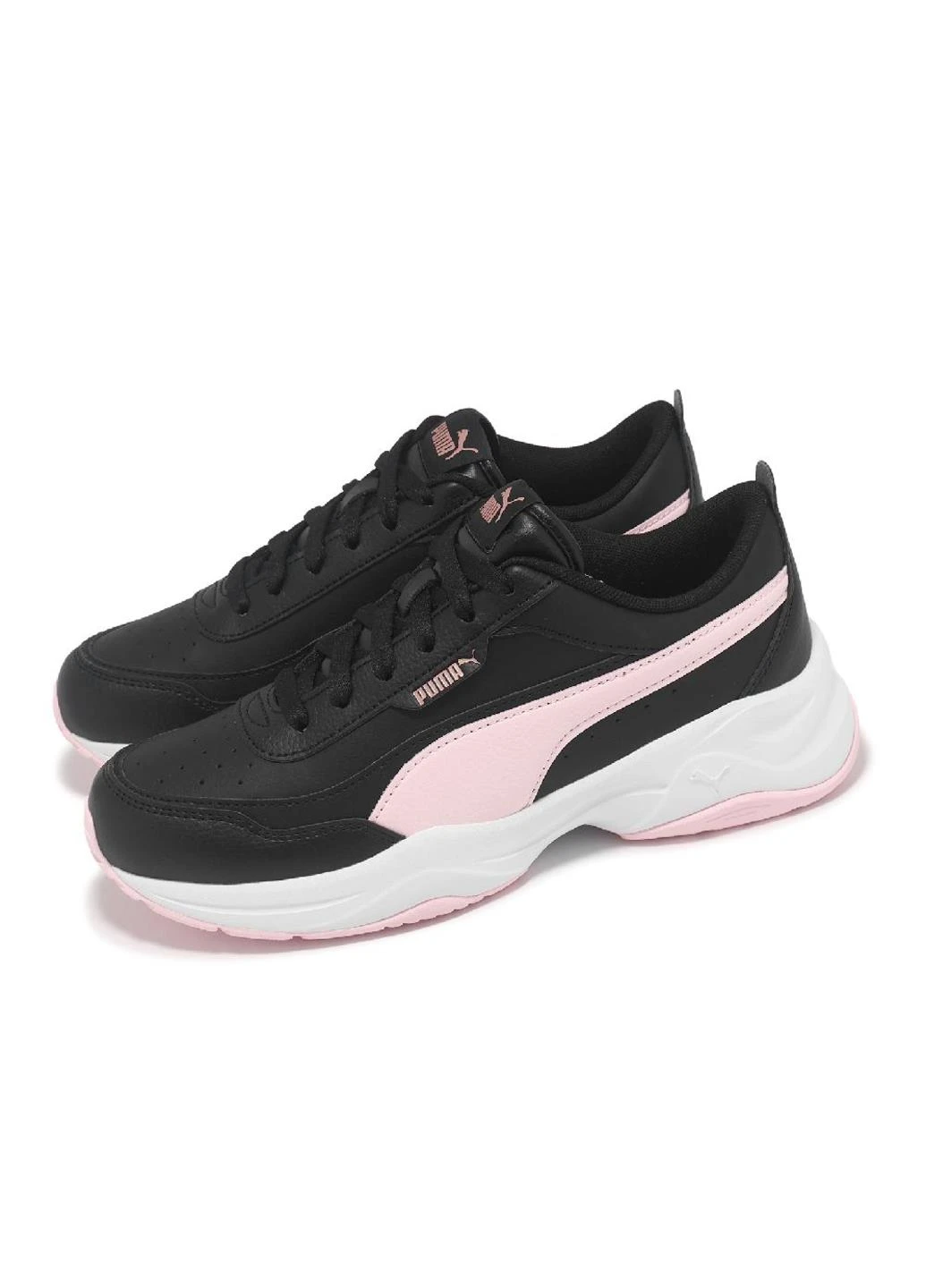 Кроссовки 37112519 Puma Cilia Mode чёрные демисезоны (317229399)