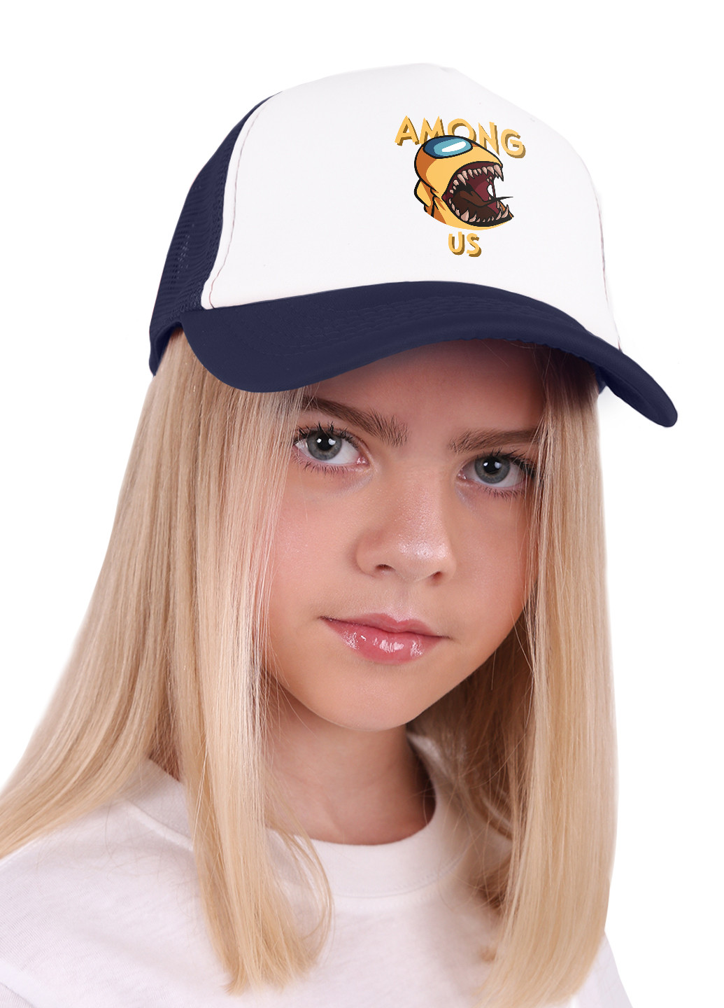 Кепка Тракер дитяча Амонг Ас Жовтий (Among Us Yellow) (33404-2409) MobiPrint (220824441)