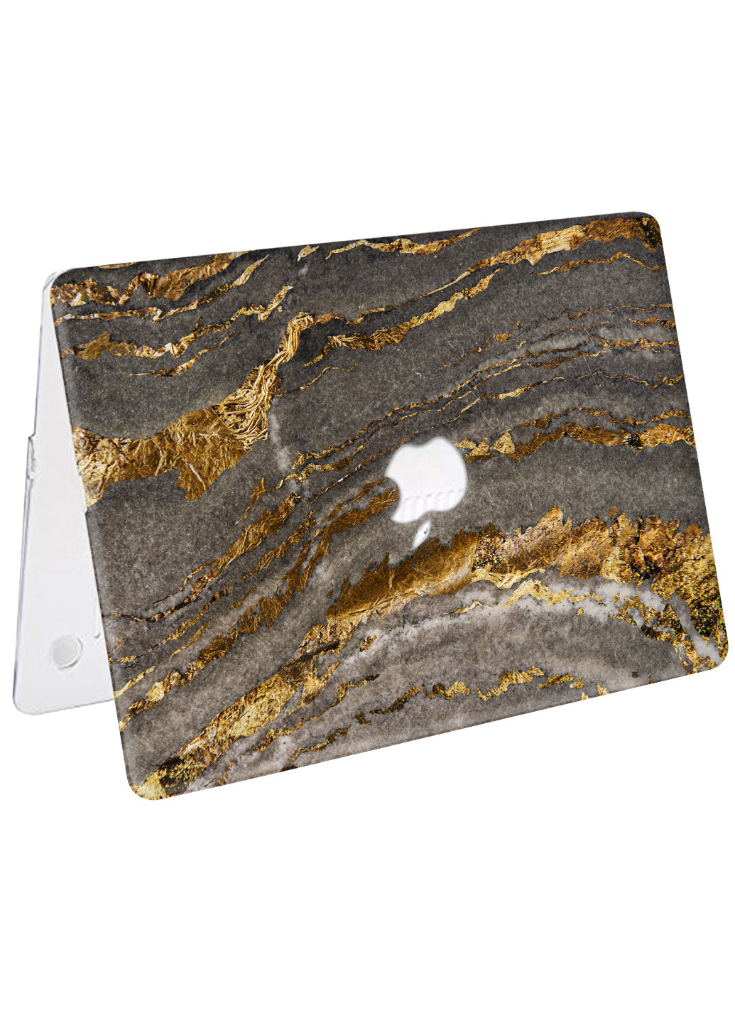 Чохол пластиковий для Apple MacBook Pro 16 A2141 Мармур з золотом (Marble with gold) (9494-2333) MobiPrint (218865472)