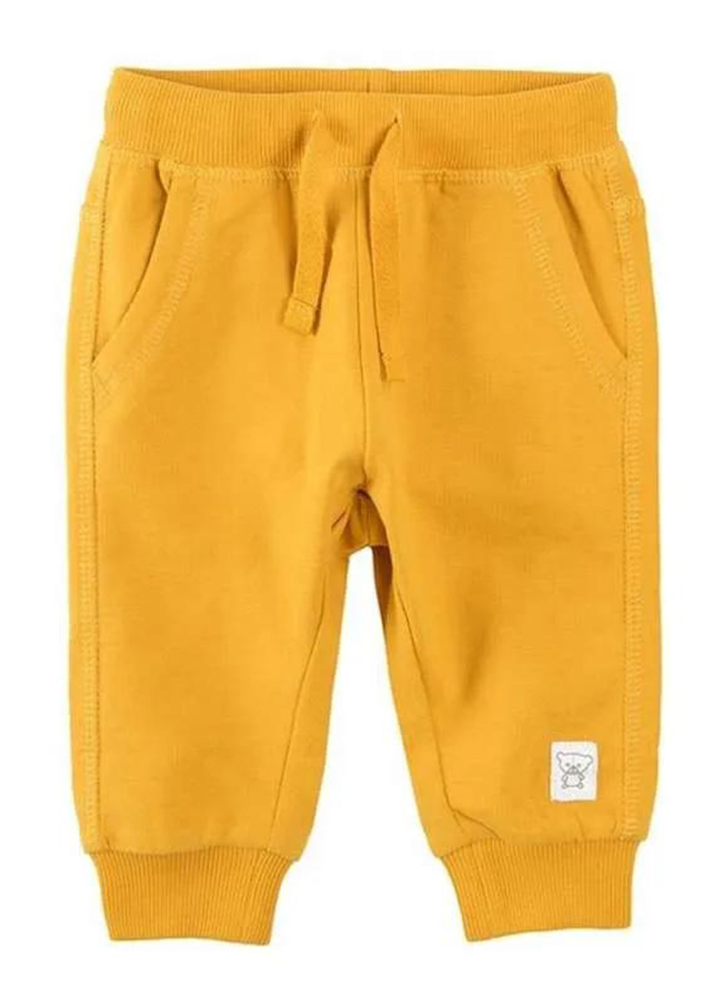 Желтые спортивные демисезонные джоггеры брюки Cool Club