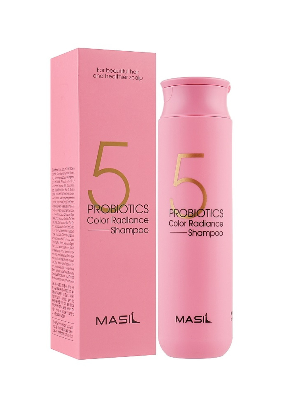 Шампунь с пробиотиками для защиты цвета 5 Probiotics Color Radiance Shampoo 300 мл MASIL (252305719)