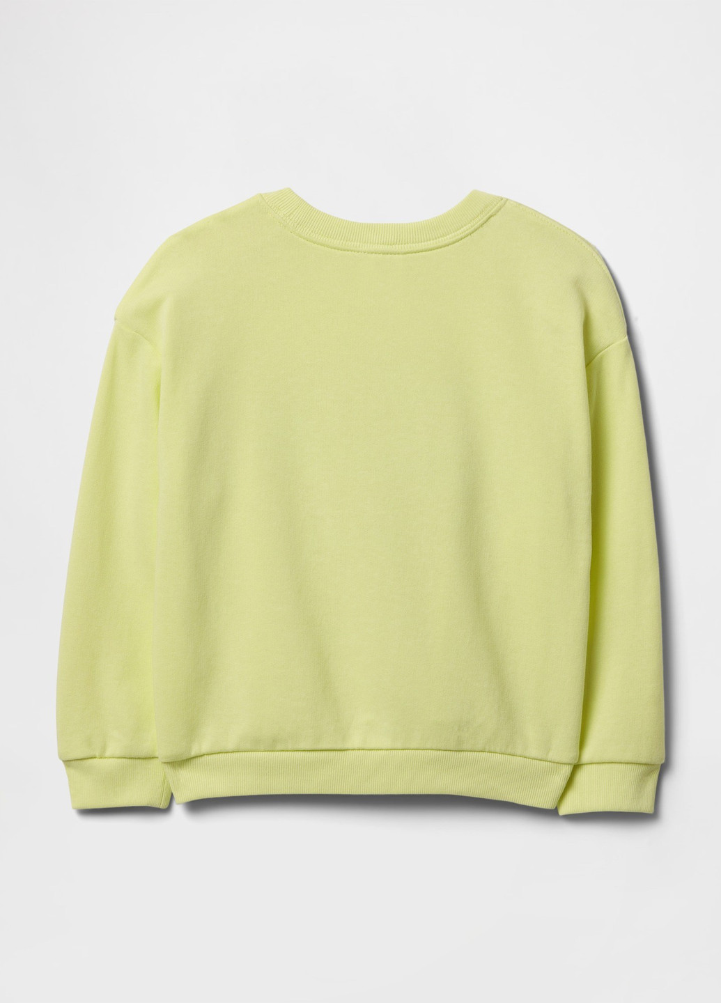 Gap свитшот логотип желтый кэжуал хлопок