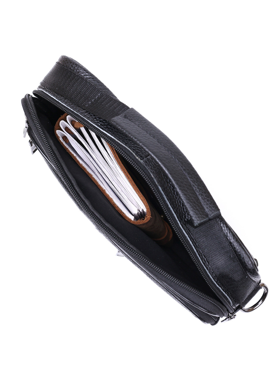 Чоловіча шкіряна сумка 27х22х7 см Vintage (253490838)