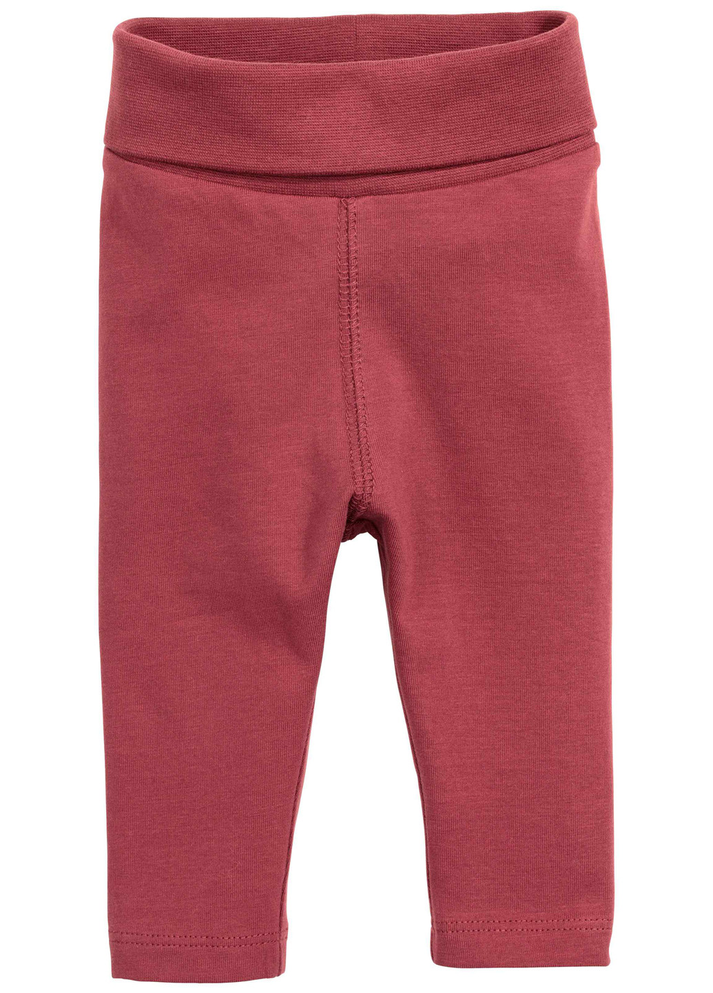 Бордовые кэжуал демисезонные зауженные брюки H&M