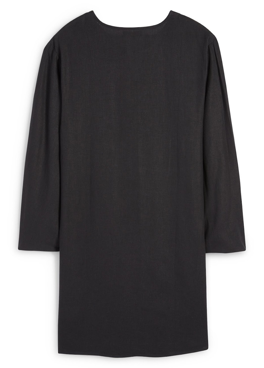 Чорна кежуал сукня C&A однотонна
