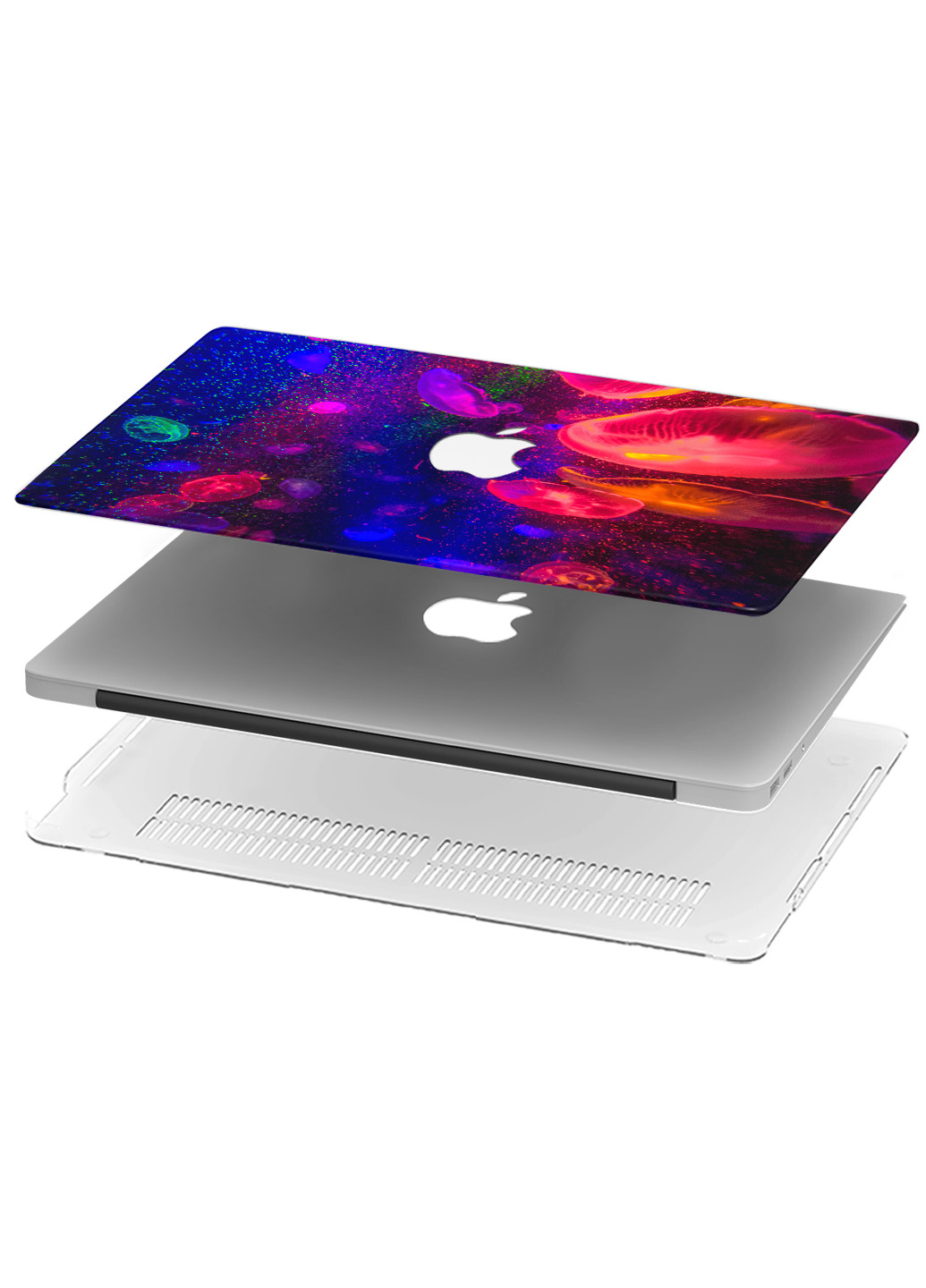 Чехол пластиковый для Apple MacBook Pro 13 A2289 / A2251 / A2338 Медуза (Jellyfish) (9772-2558) MobiPrint (218867573)