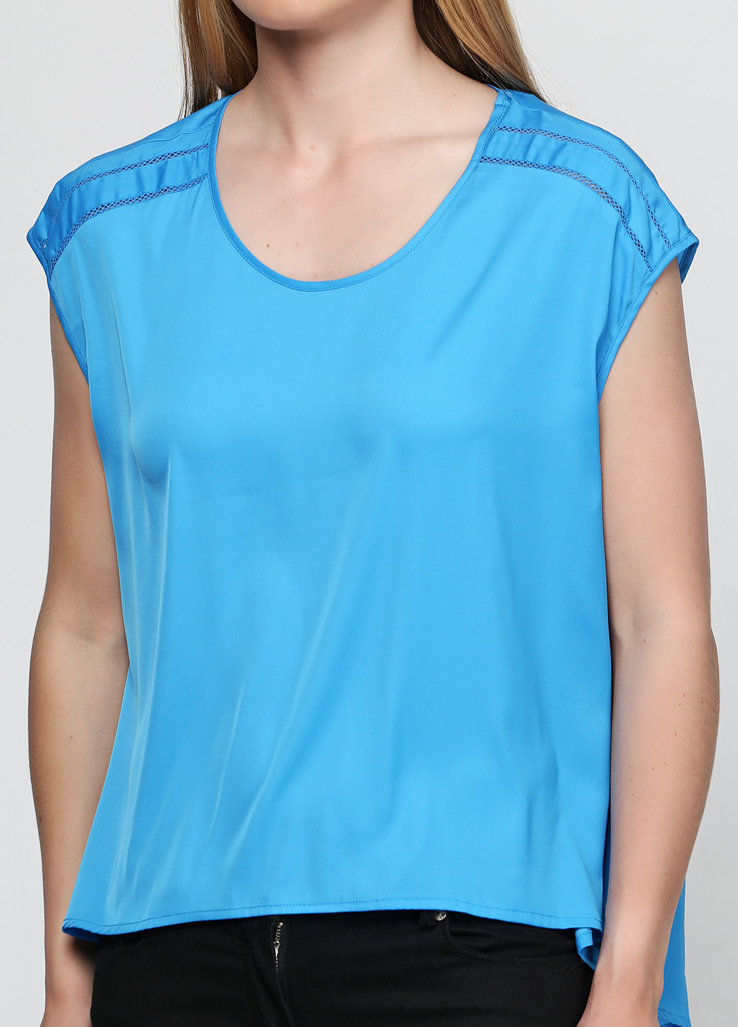 Блакитна літня блуза Silvian Heach