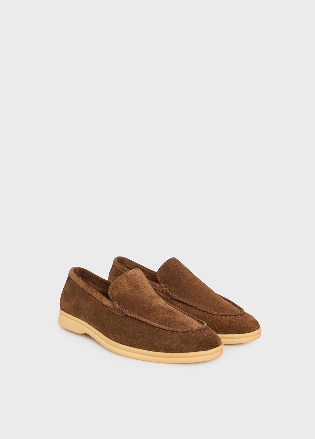 PRPY Туфли лоферы коричневый з натуральная замша, китай — демисезон (334684294)