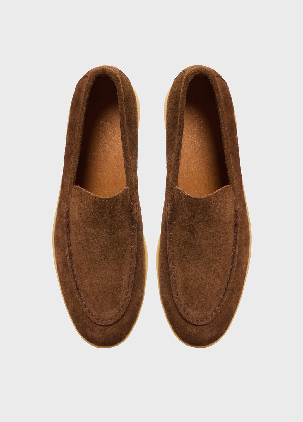 PRPY Туфли лоферы коричневый з натуральная замша, китай — демисезон (334684294)