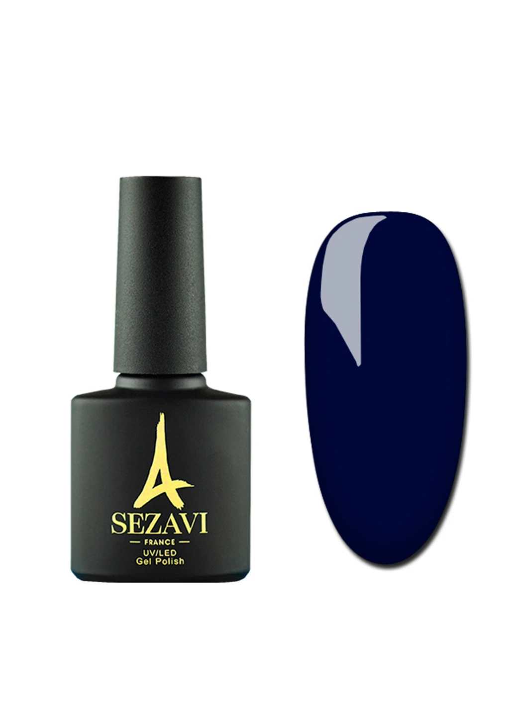 ГЕЛЬ-ЛАК Bleu №BL120 (холодний синій, емаль), 8мл SEZAVI (215313131)