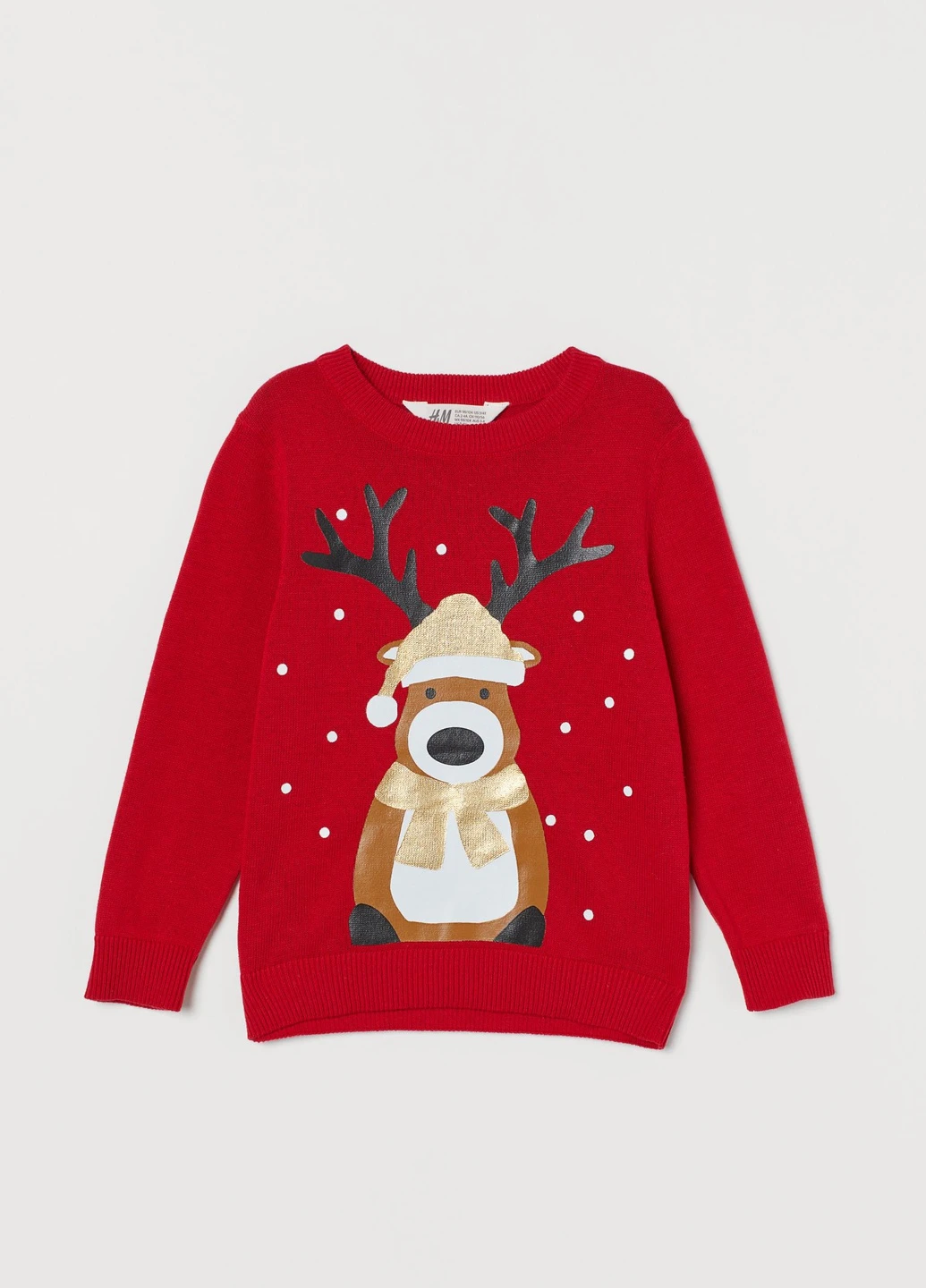 Червоний демісезонний джемпер H&M