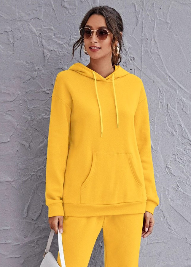 Худі жіноче утеплене Tint yellow Berni Fashion 57090 (231478434)