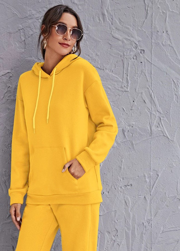 Худи женское утепленное Tint yellow Berni Fashion 57090 (231478434)