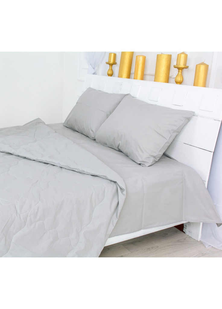 Одеяло MirSon Летний комплект 2631 Eco-Soft 16-5703 Light Gray одеяло 200x (2200003110821) No Brand (254014692)