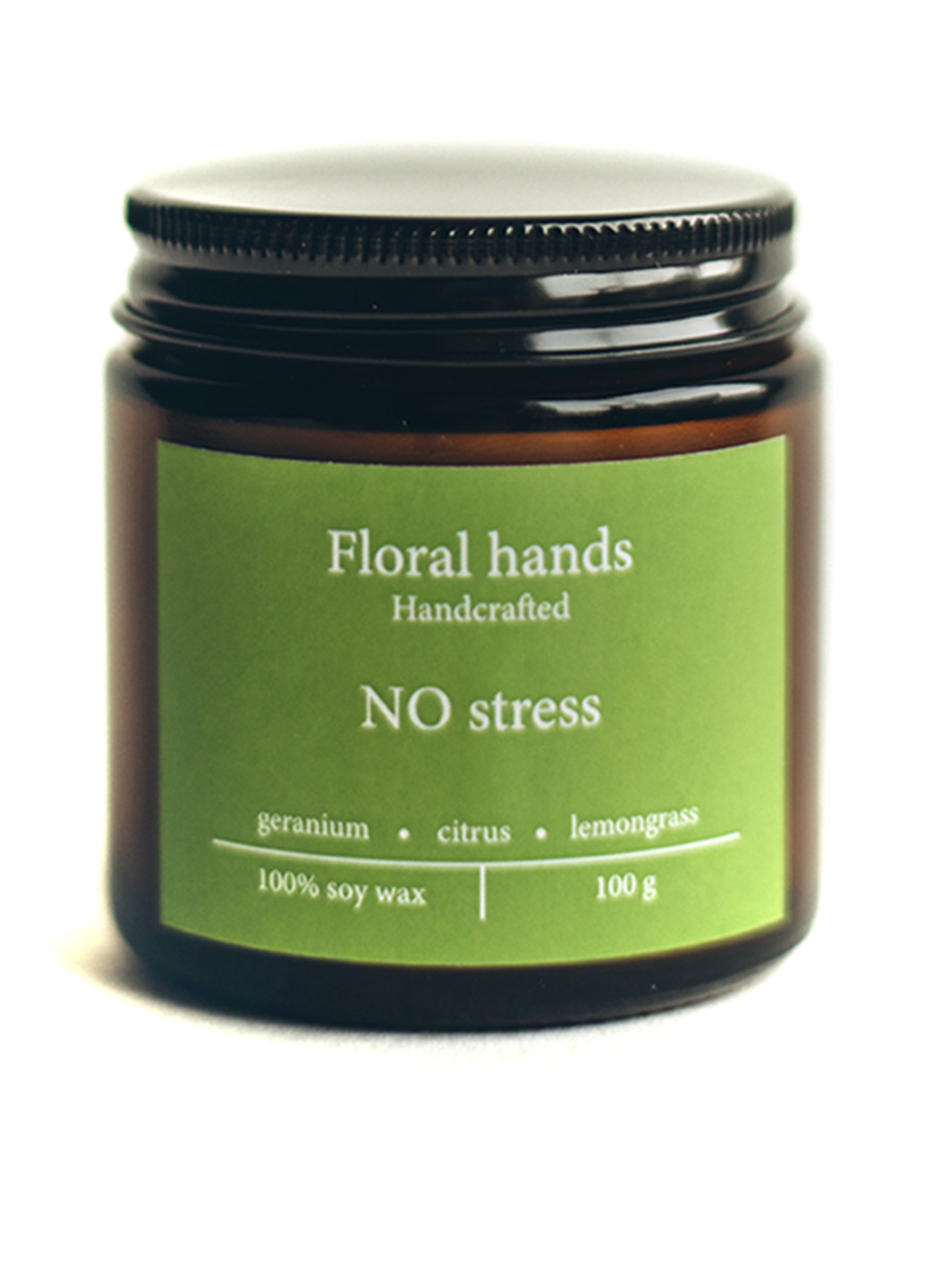 Ароматическая свеча NO stress, 100 мл No Brand (257642807)