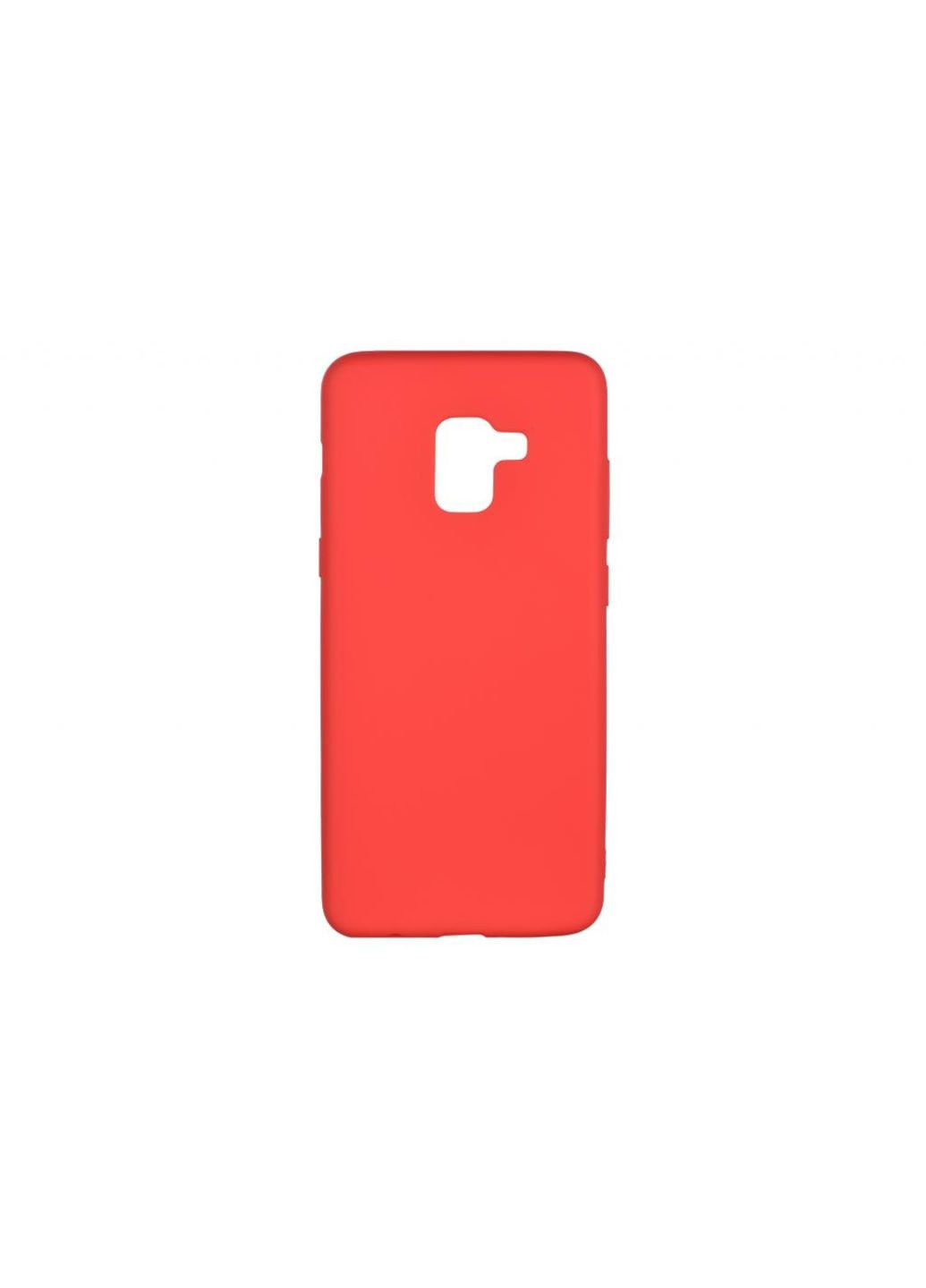 Чохол для мобільного телефону (смартфону) Samsung Galaxy A8 + 2018 (A730), Soft touch, Red (-G-A8P-18-NKST-RD) 2E (201493812)