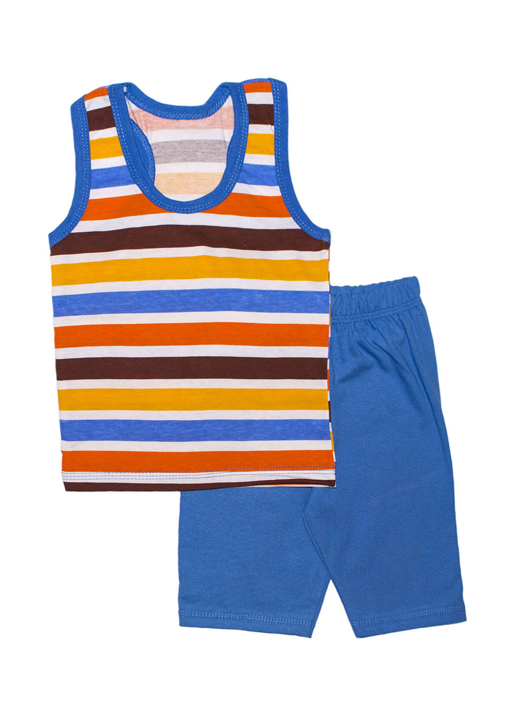 Оранжевый летний комплект (майка, шорты) Ивтекс