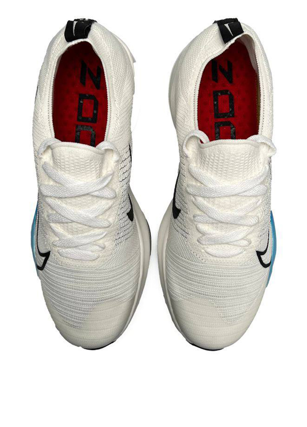Белые всесезонные кроссовки Nike Air Zoom Tempo Next% White Sky