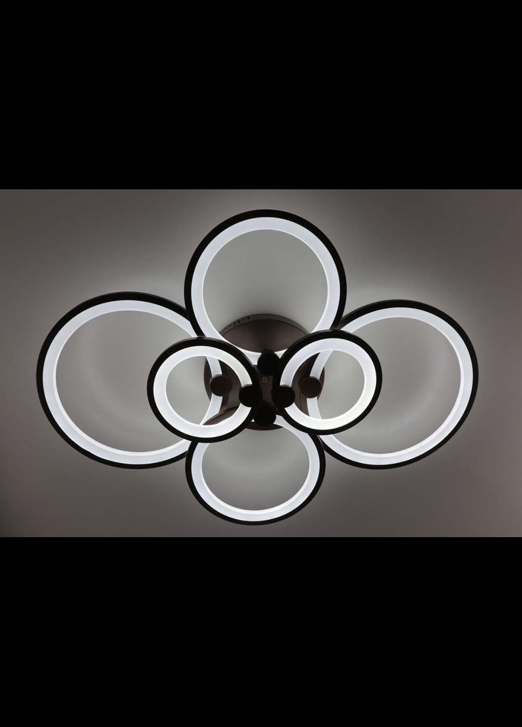 Люстра стельова LED з пультом A2280 / 2 + 2 + 2-cf Коричневий 12х58х80 см. Handmade (234537614)