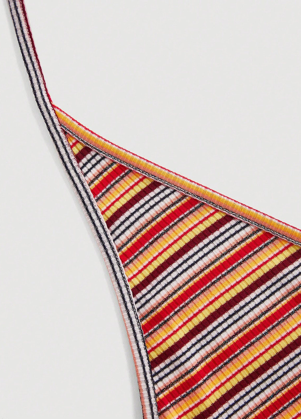 Комбинированное кэжуал платье с открытой спиной SHEIN в полоску