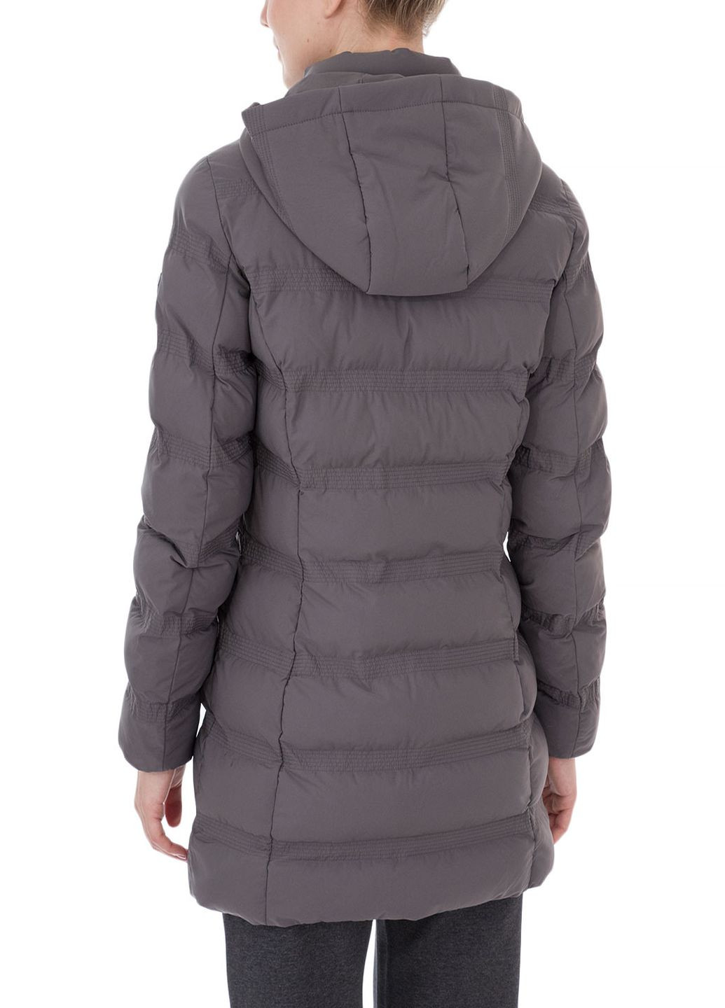 Серая зимняя куртка ARMANI EA7