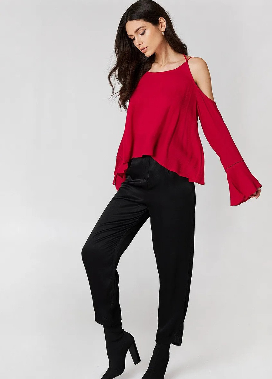 Червона блуза NA-KD