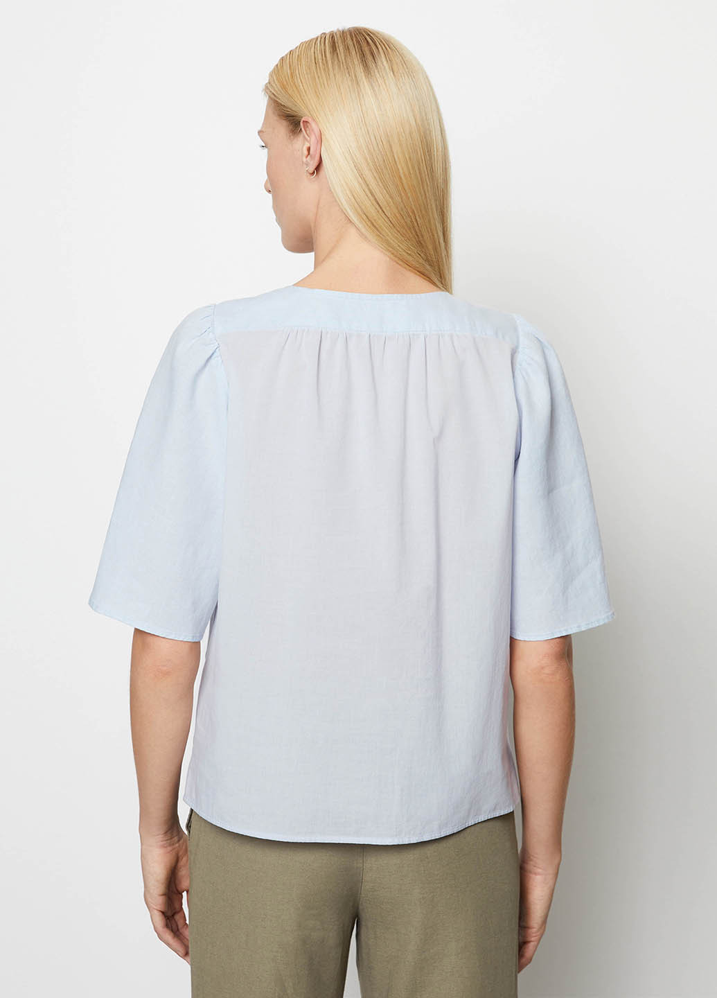 Голубая блуза Marc O'Polo