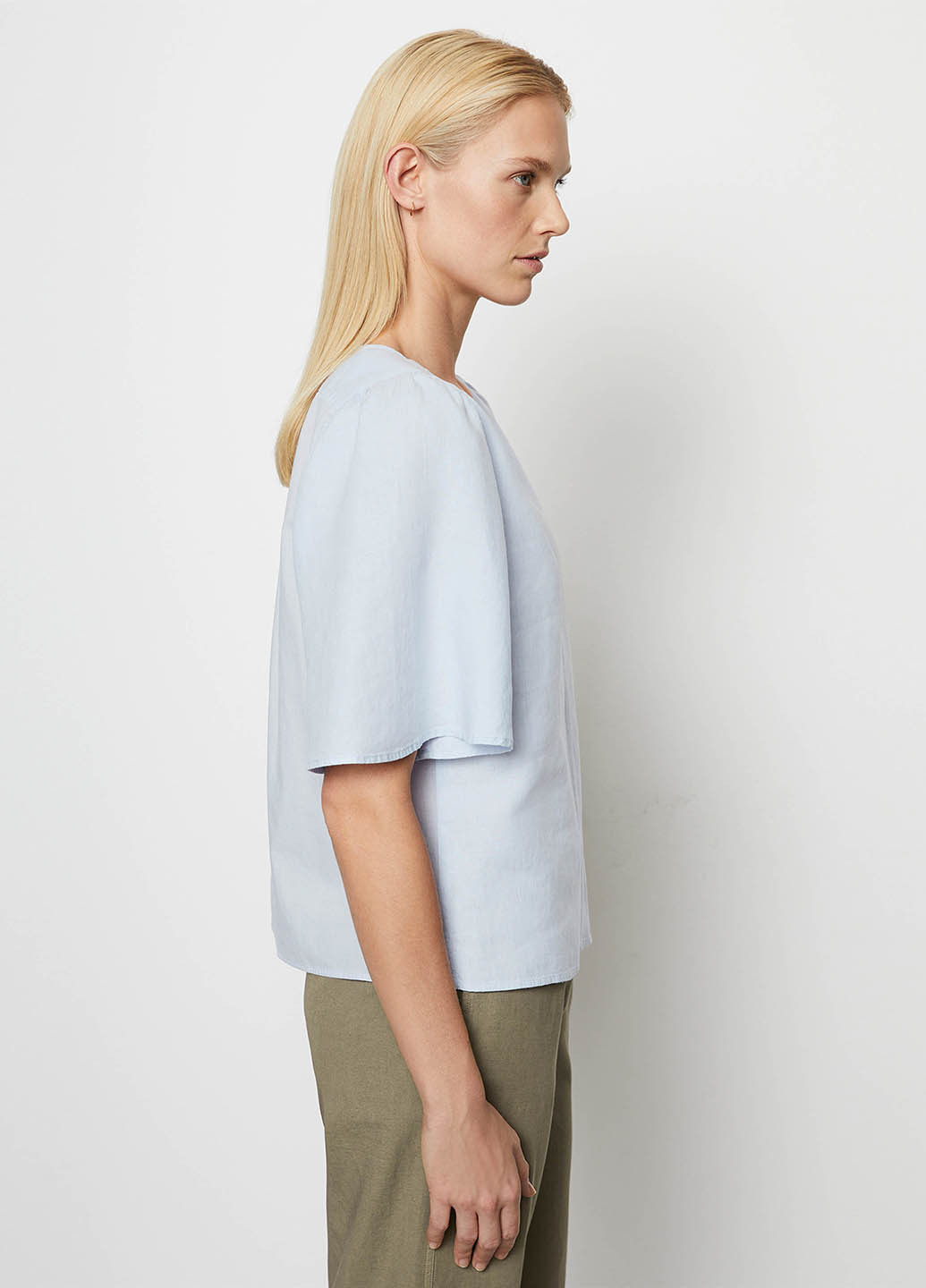 Голубая блуза Marc O'Polo