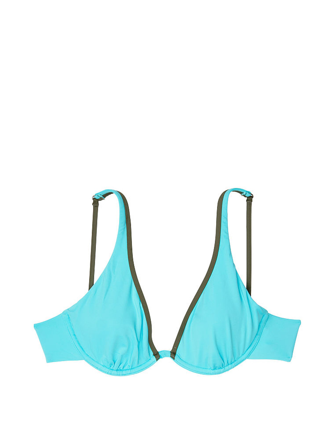 Светло-голубой летний купальник (лиф, трусы) раздельный Victoria's Secret