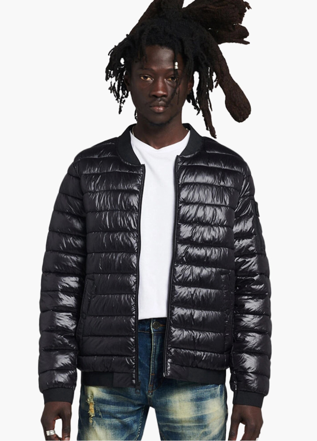 Бомбер Guess на молнии (295641751)