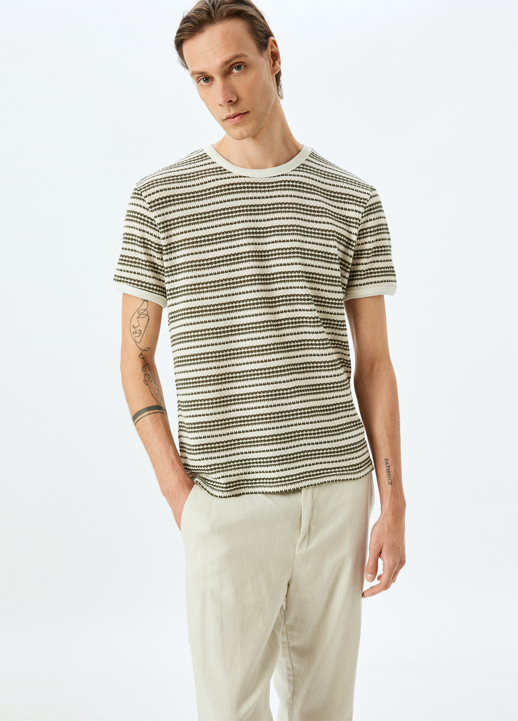 Хакі (оливкова) футболка KOTON