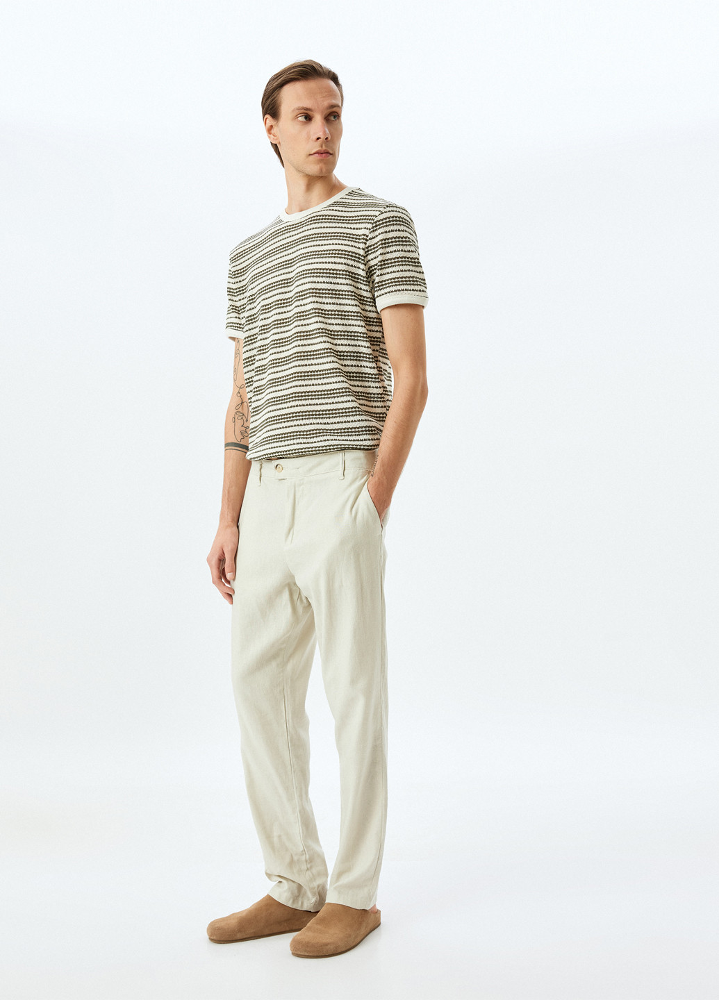 Хакі (оливкова) футболка KOTON