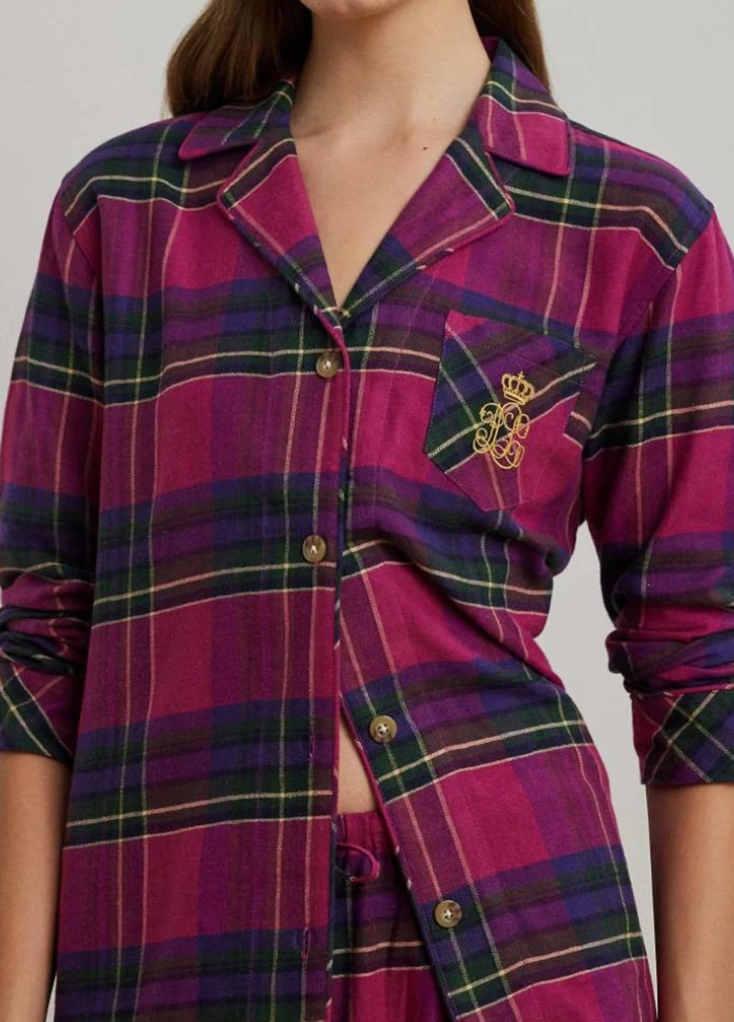Рожева всесезон піжама (сорочка, штани) сорочка + брюки Ralph Lauren